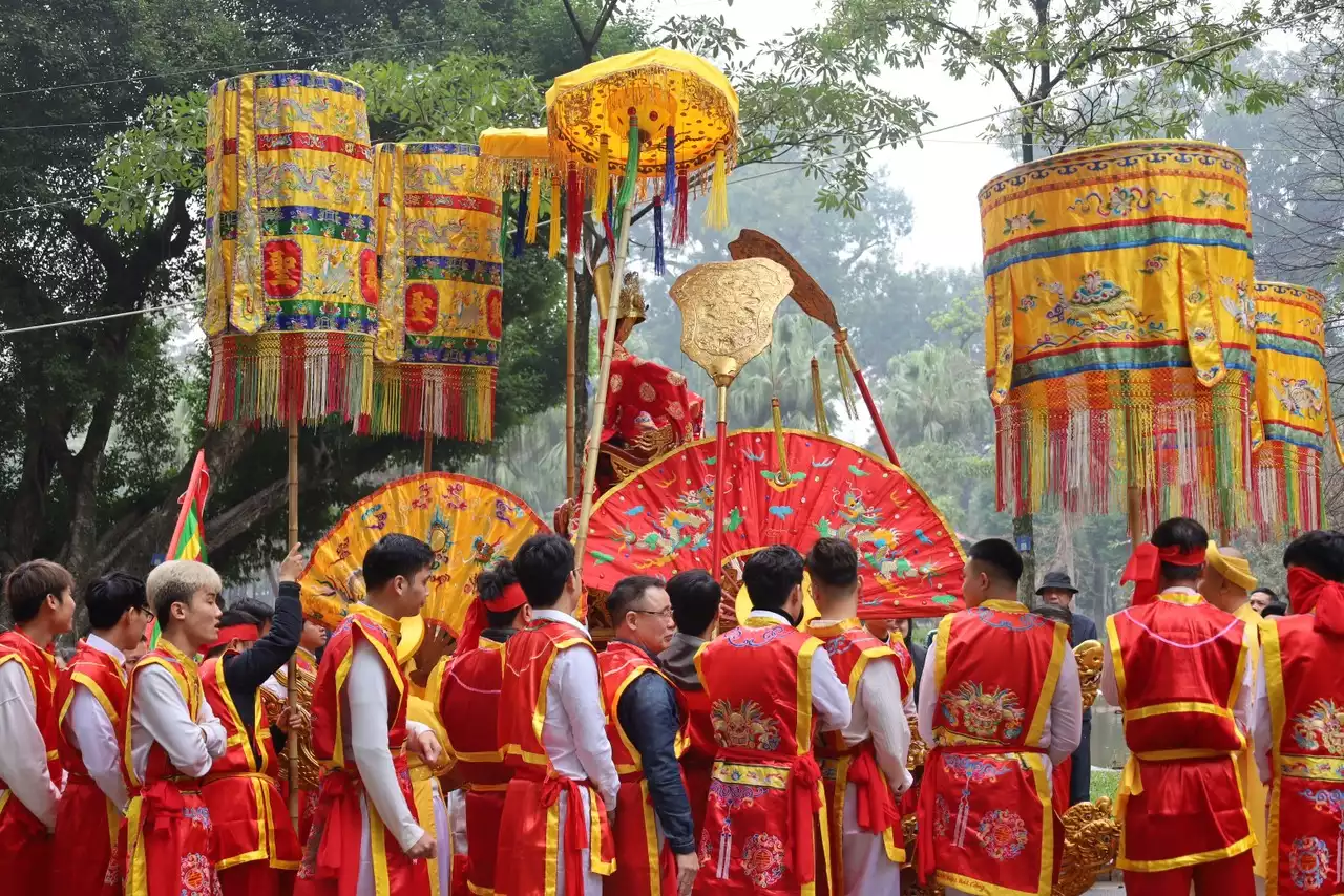 Lễ hội truyền thống kỷ niệm ngày sinh Đức Thánh Thượng Đẳng Phúc Thần - Huyền Thiên Hắc Đế năm 2024 và khánh thành công trình tôn tạo di tích lịch sử văn hóa Đền Núi Sưa.