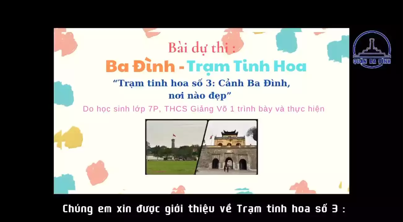 BA ĐÌNH - NƠI GIAO THOA GIỮA QUÁ KHỨ VÀ HIỆN TẠI!
