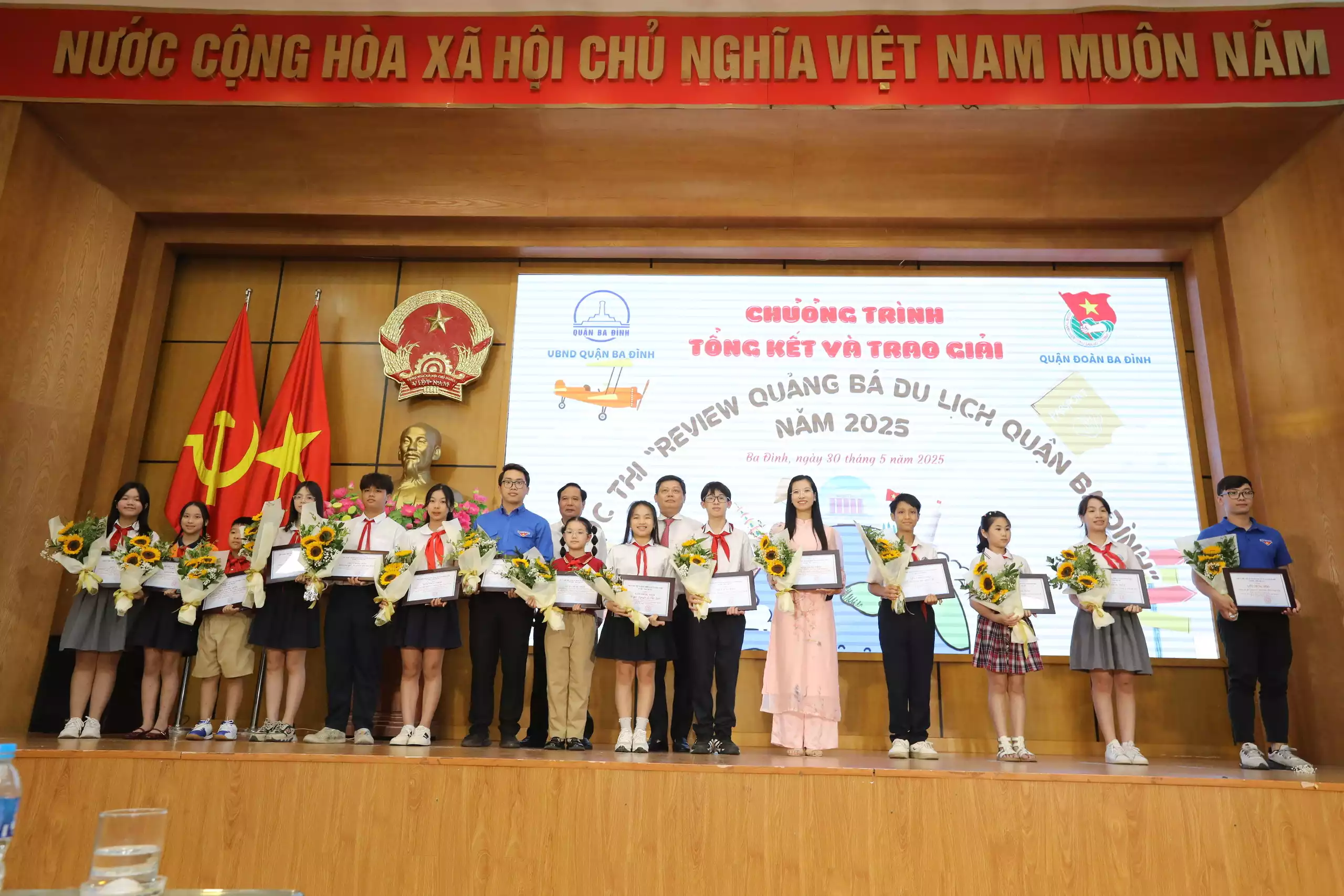 Tổng kết và trao giải cuộc thi Review Quảng bá du lịch quận Ba Đình