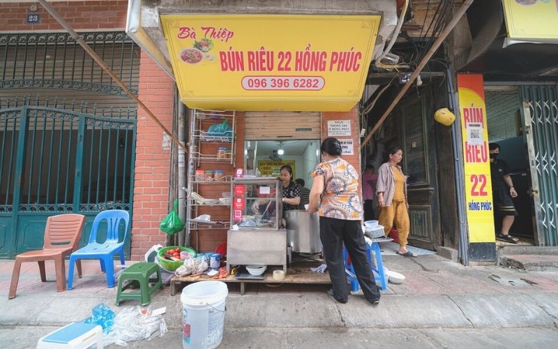 Bún Riêu ngõ Hồng Phúc