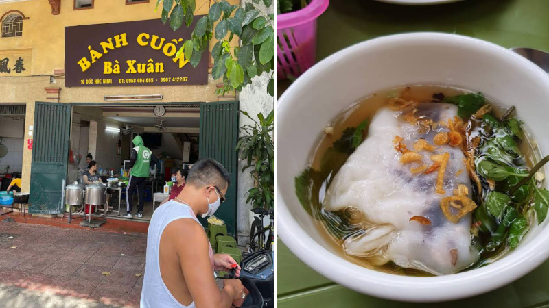 Bánh cuốn bà Xuân