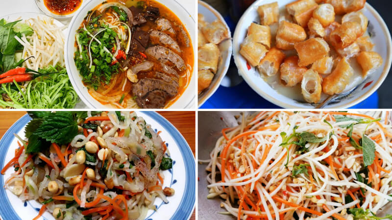 Món ăn ngon trong chợ Thành Công